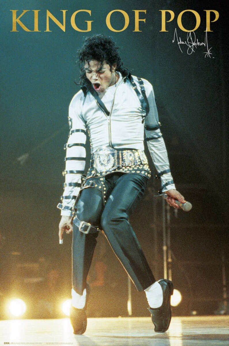 plakát MICHAEL JACKSON - KING