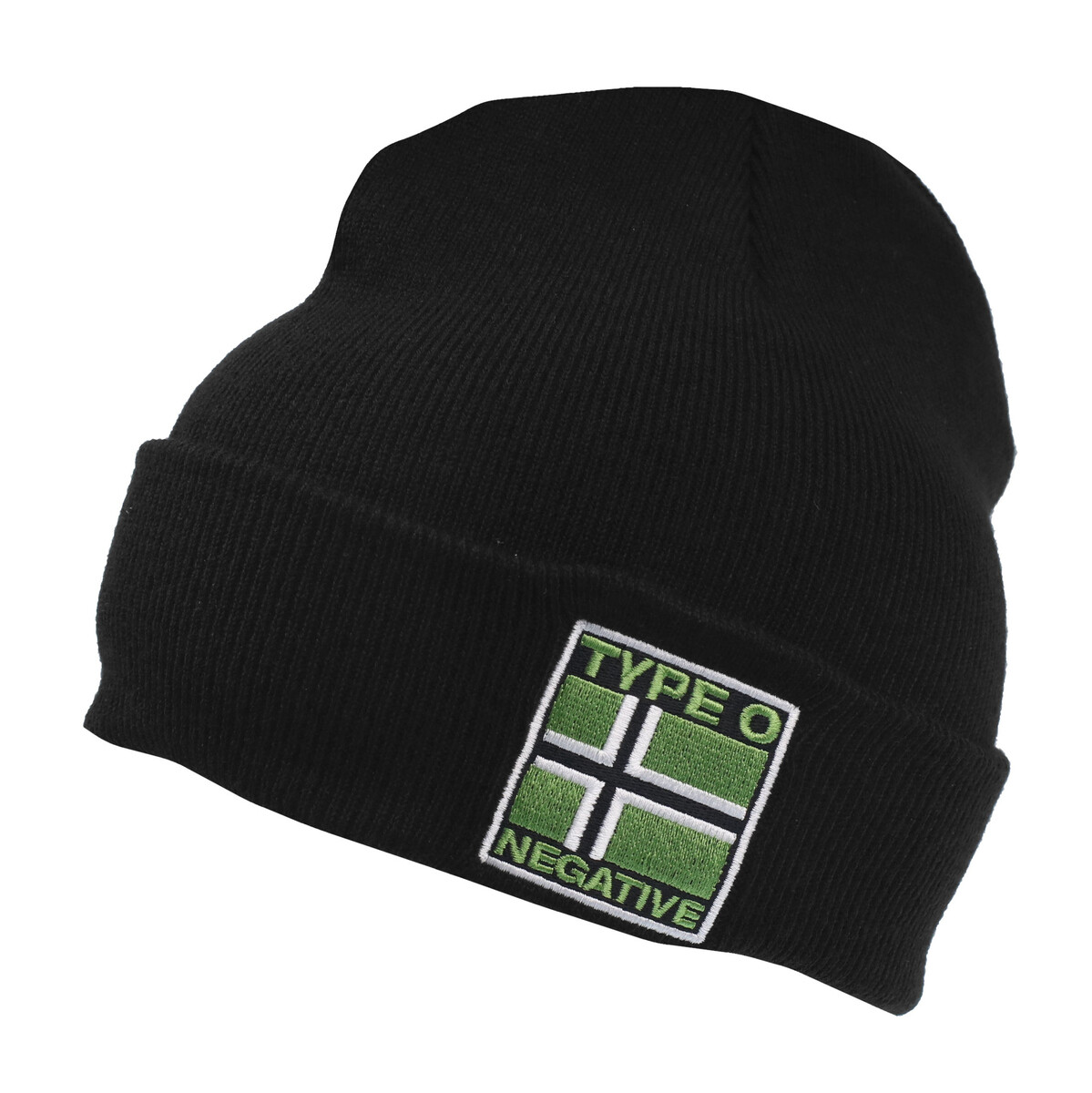 beanie čepice TYPE O NEGATIVE - TON FLAG - černá - PLASTIC HEAD