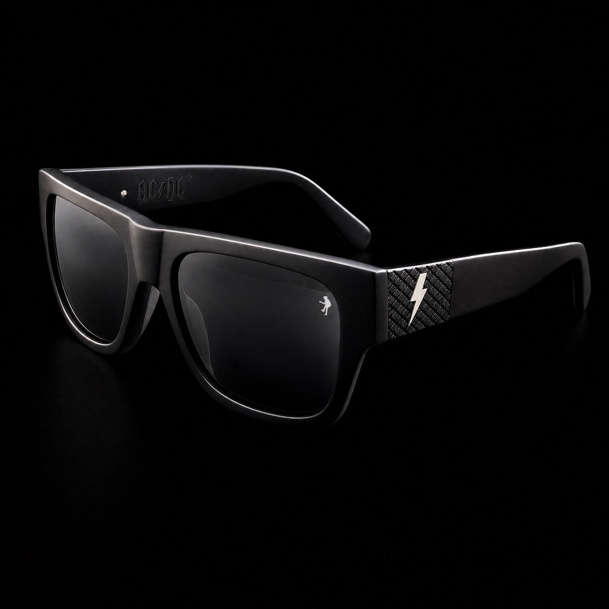 sluneční brýle AC/DC - Stanton Bolt - kouřové čočky - Legends of Eyewear