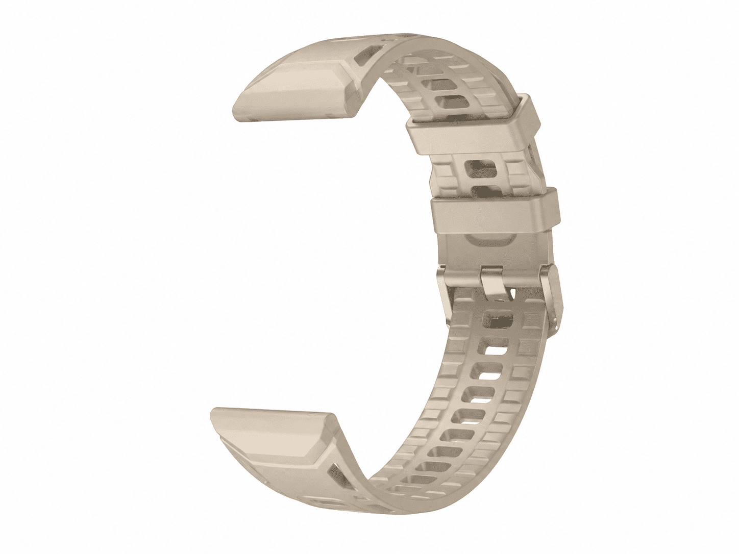 Řemínek ARMODD Silentwatch 9 Pro GPS AI silikonový béžový (22mm)