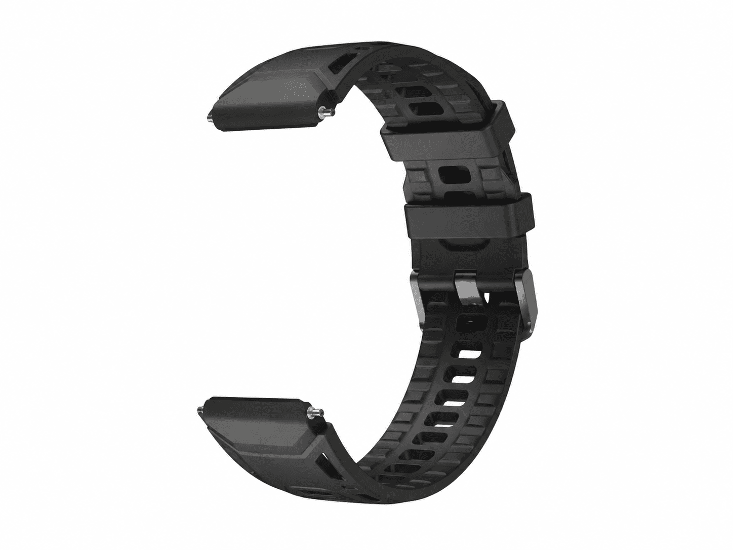 Řemínek ARMODD Silentwatch 9 Pro GPS AI silikonový černý (22mm)