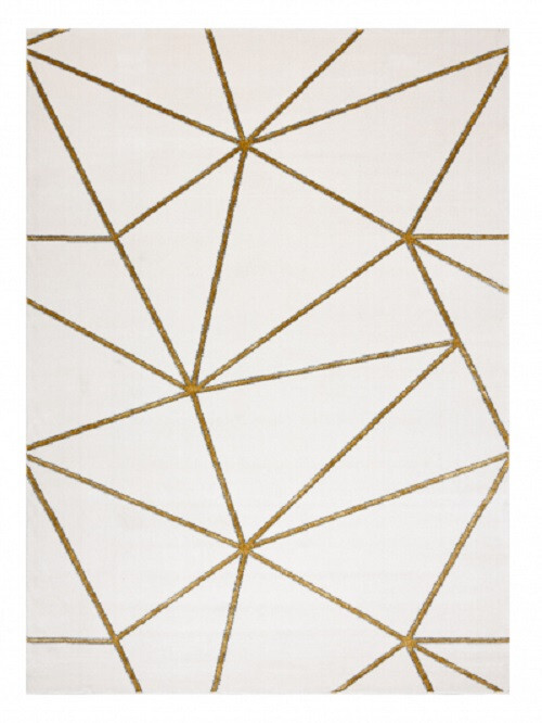 AKCE: 200x290 cm Kusový koberec Emerald 1013 cream and gold, bílá, kancelář, Dywany Łuszczów