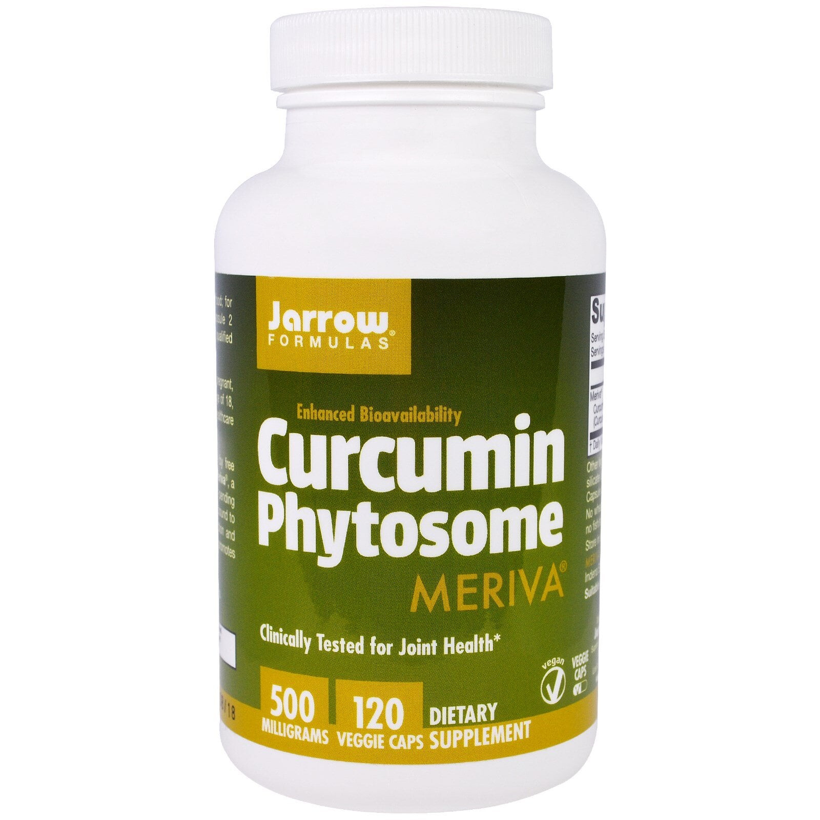 Jarrow Formulas Curcumin Phytosome (Meriva), 500 mg, 120 rostlinných kapslí