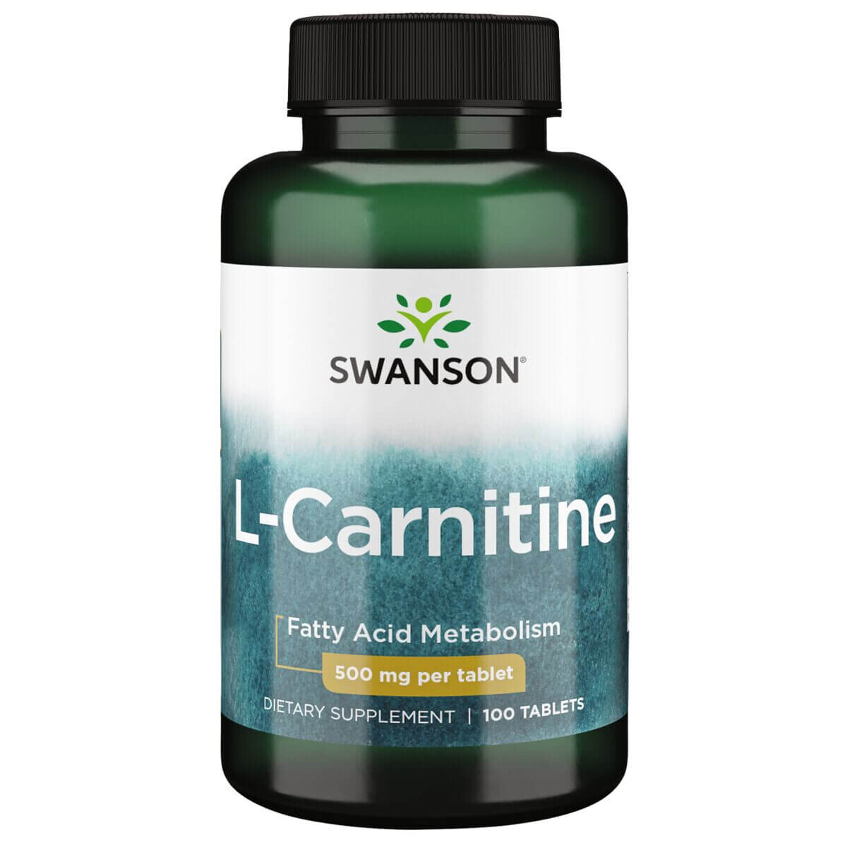 Swanson L-karnitin, 500 mg, 100 tablet