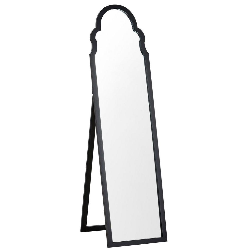 Beliani STOJACÍ ZRCADLO černé 40/150 cm Chatillon