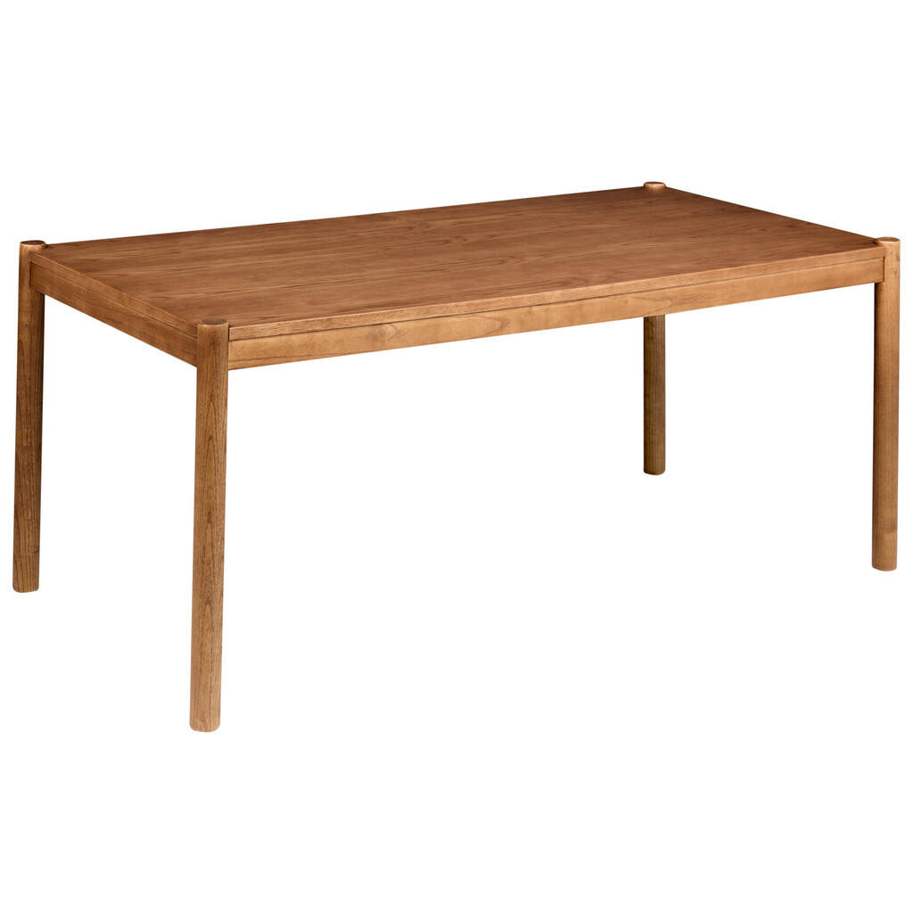 Beliani JÍDELNÍ STŮL Tmavý Dub 180/90 cm Fondis