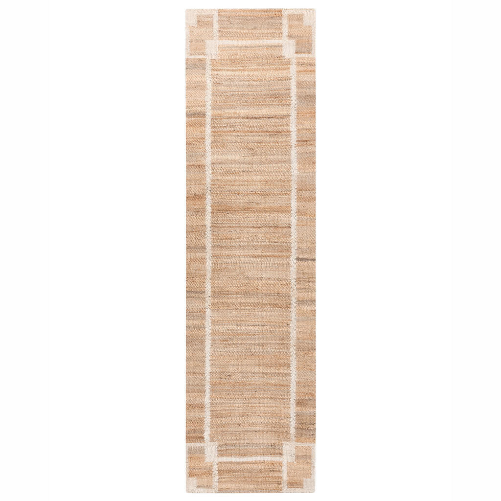 Beliani KOBEREC Světle béžový 80/300 cm Juta Gondia