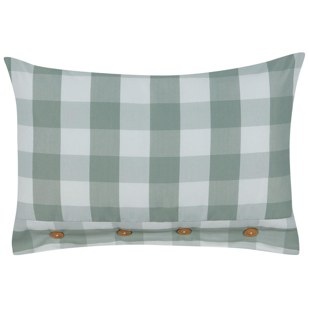 Beliani DEKORATIVNÍ polštář Mátově zelený 40/60 cm Tamnine