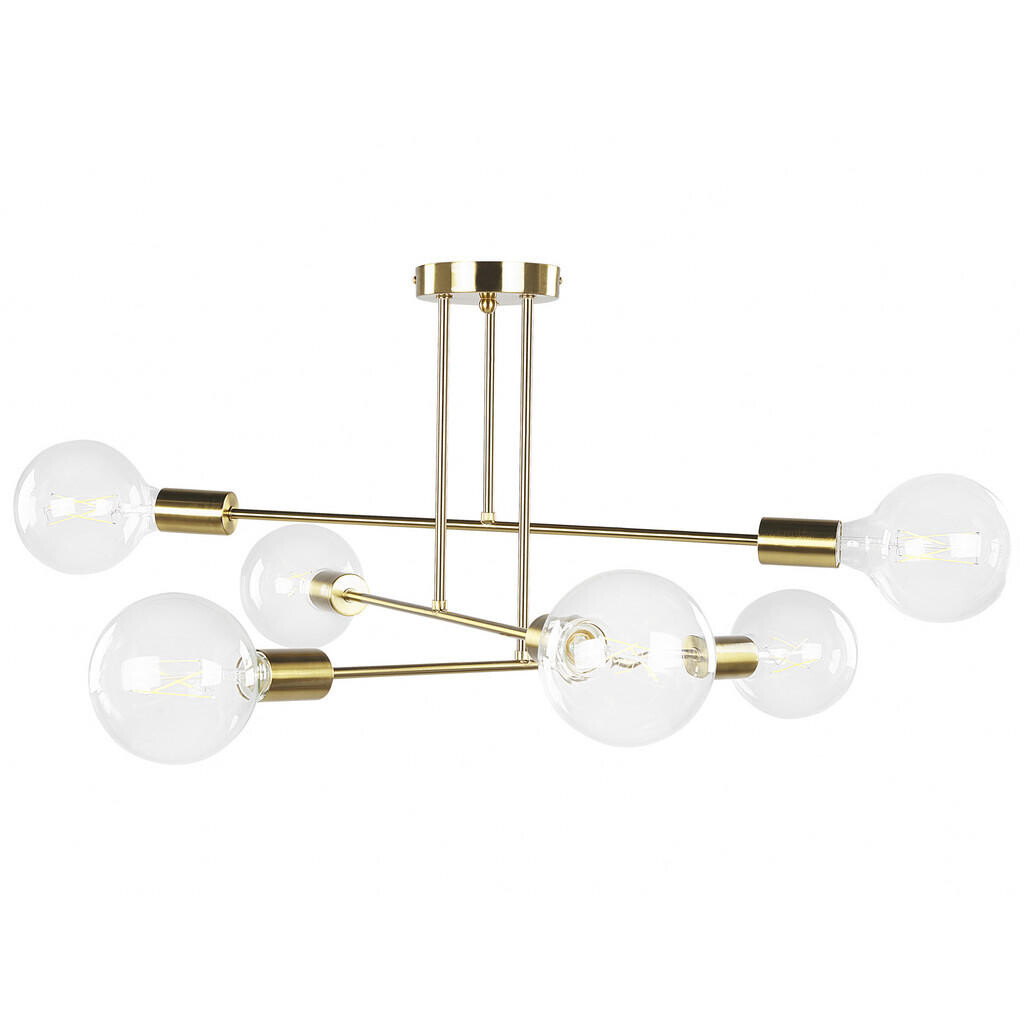 Beliani ZÁVĚSNÁ LAMPA Kidane 61/61/33 cm