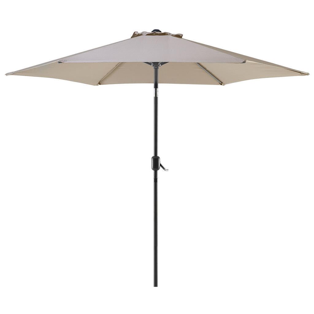 Beliani SLUNEČNÍK 270 cm taupe Varese