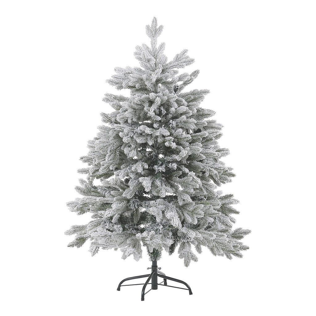 Beliani VÁNOČNÍ STROMEK 120 cm Bílý Foraker