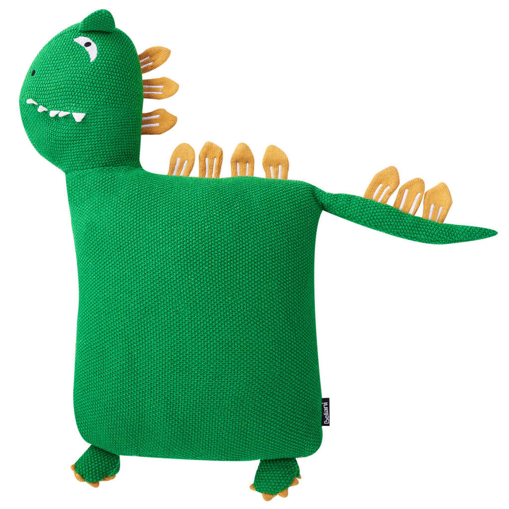Beliani DEKORATIVNÍ polštář sada 2 ks Zelený 45/45 cm Dinos