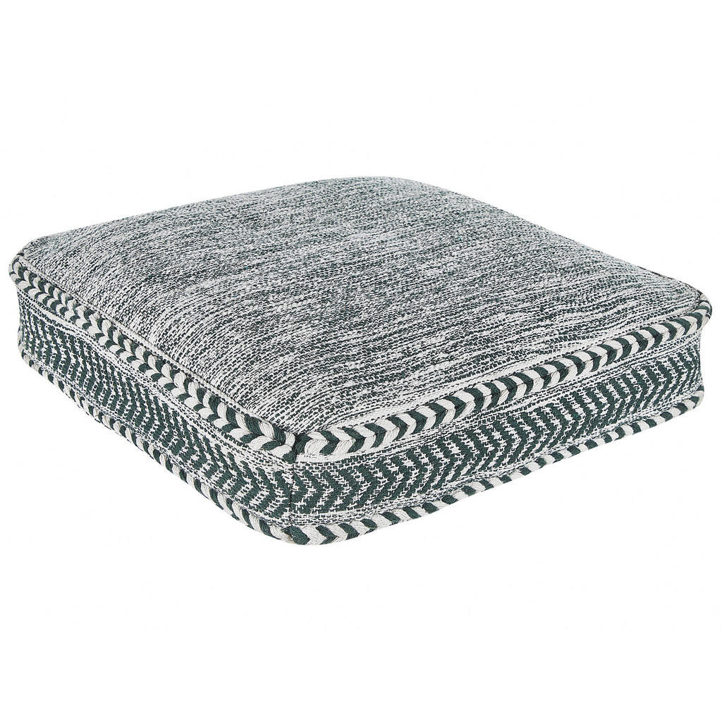 Beliani PUF Birch 60/60/12 cm