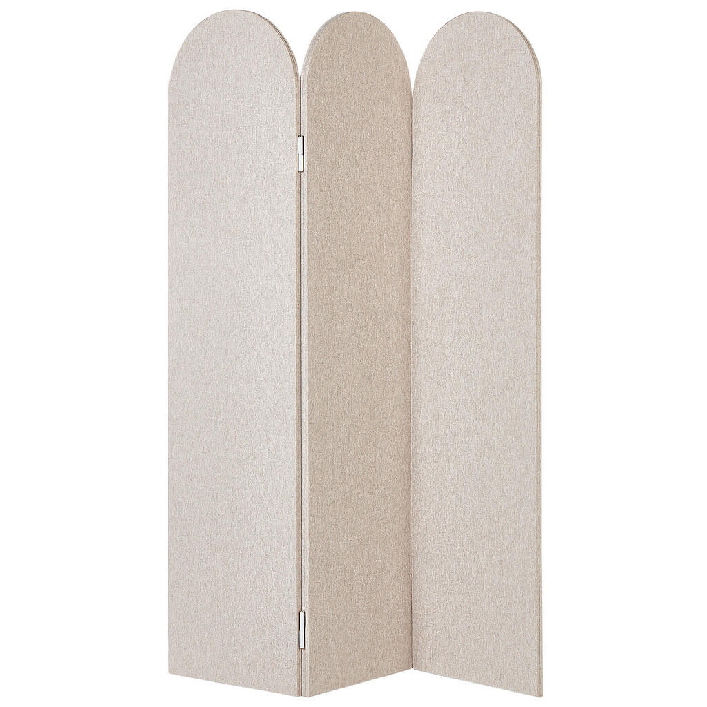 Beliani AKUSTICKÝ DĚLICÍ PANEL Béžový Slimmy