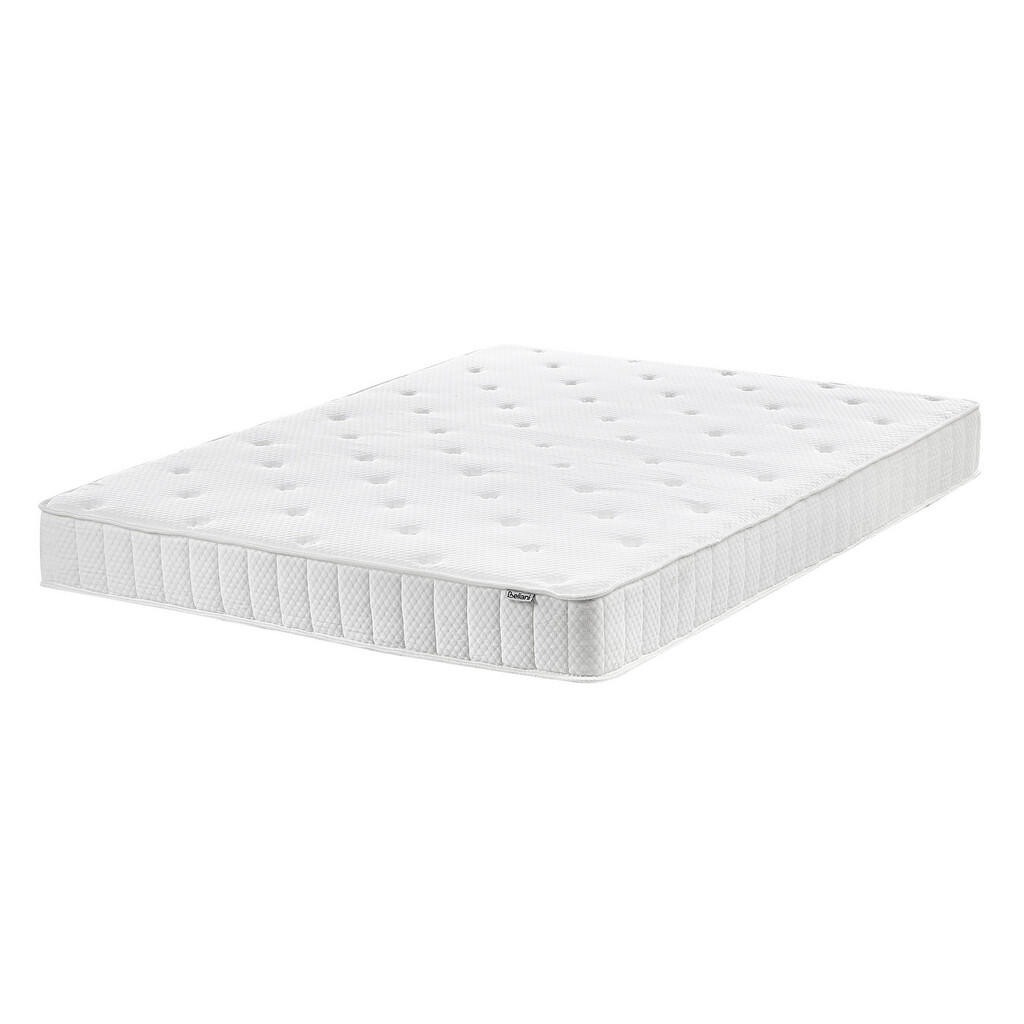 Beliani MATRACE S KAPSOVÝMI PRUŽINAMI H3/4 Tuhá H2/3 Střední 140/200 cm Duo