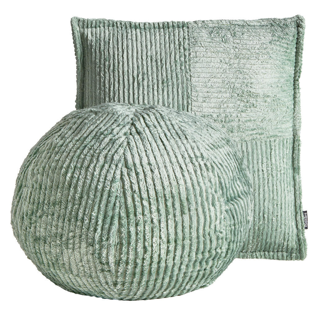 Beliani DEKORATIVNÍ POLŠTÁŘ sada 2 ks Zelený 45/45 cm Maranta