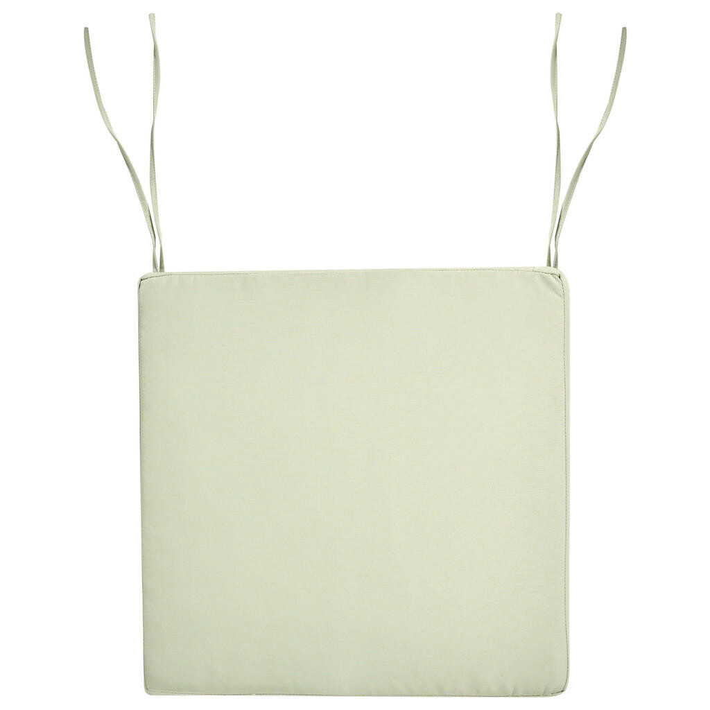 Beliani POLŠTÁŘ na zahradní židli Světle zelený 46/46 cm Sassari Premium