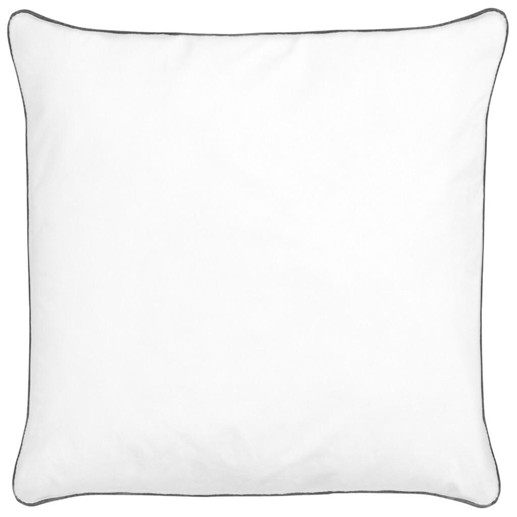Beliani POLŠTÁŘ Bílý 80/80 cm Pelister