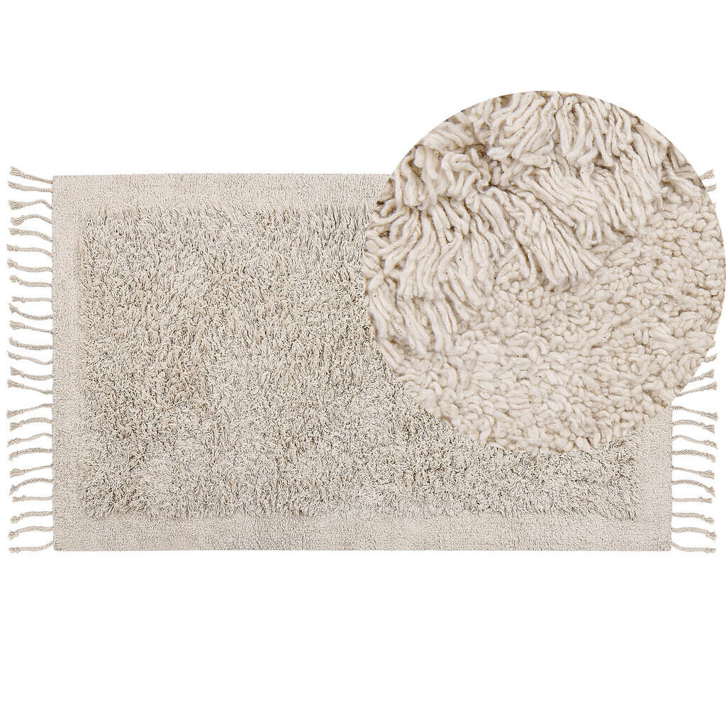 Beliani CHLUPATÝ KOBEREC SHAGGY Bitlis 150/80 cm