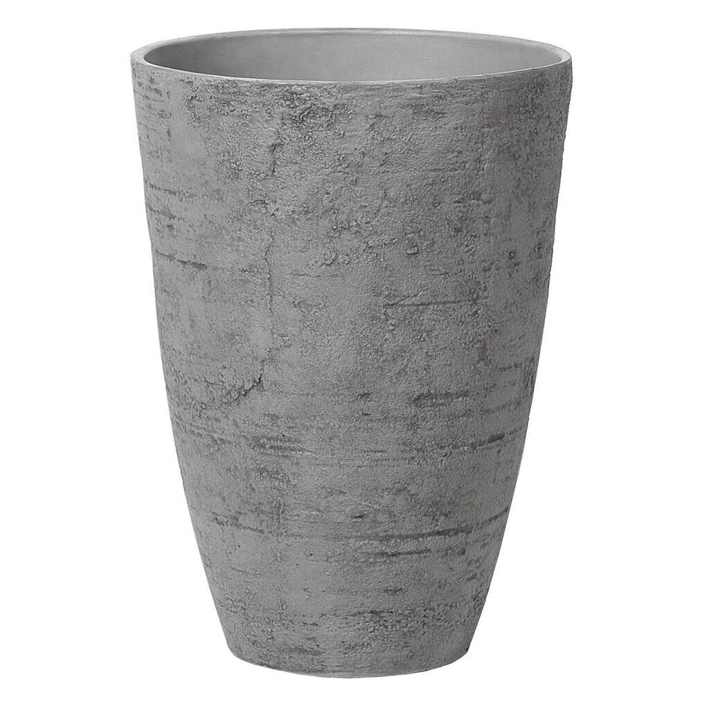 Beliani KVĚTINÁČ šedý kulatý 43/43/60 cm Camia