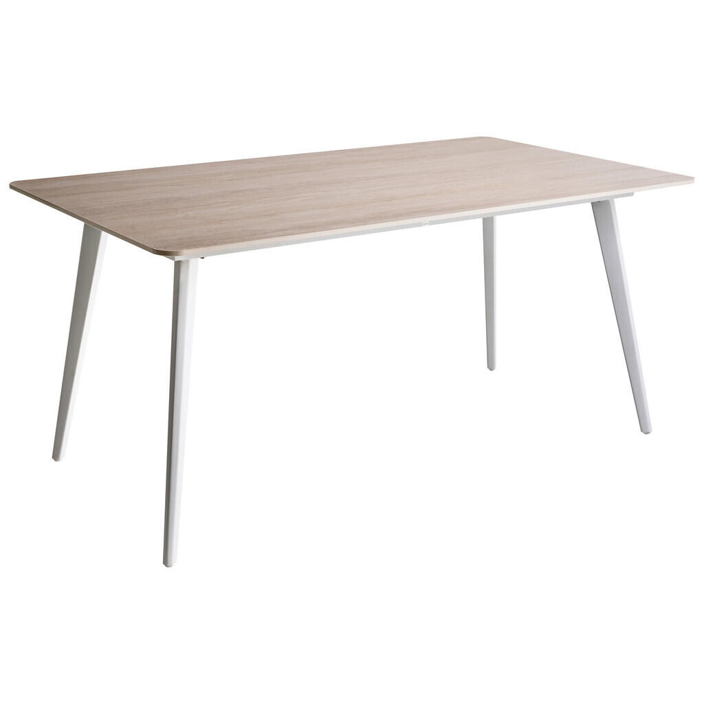 Beliani ZAHRADNÍ STŮL 160/90 cm Kámen Imitace travertinu Rodallo