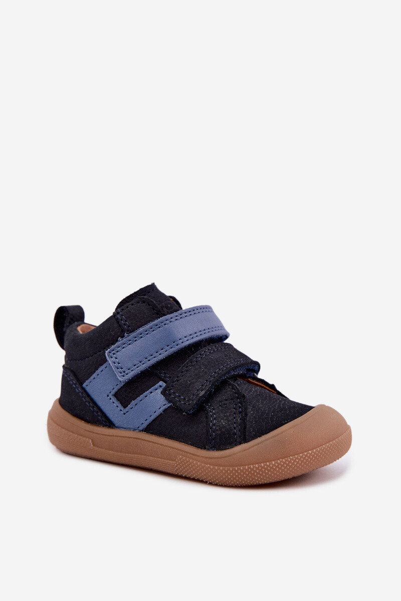 Dětské kožené barefoot kotníkové boty Froddo