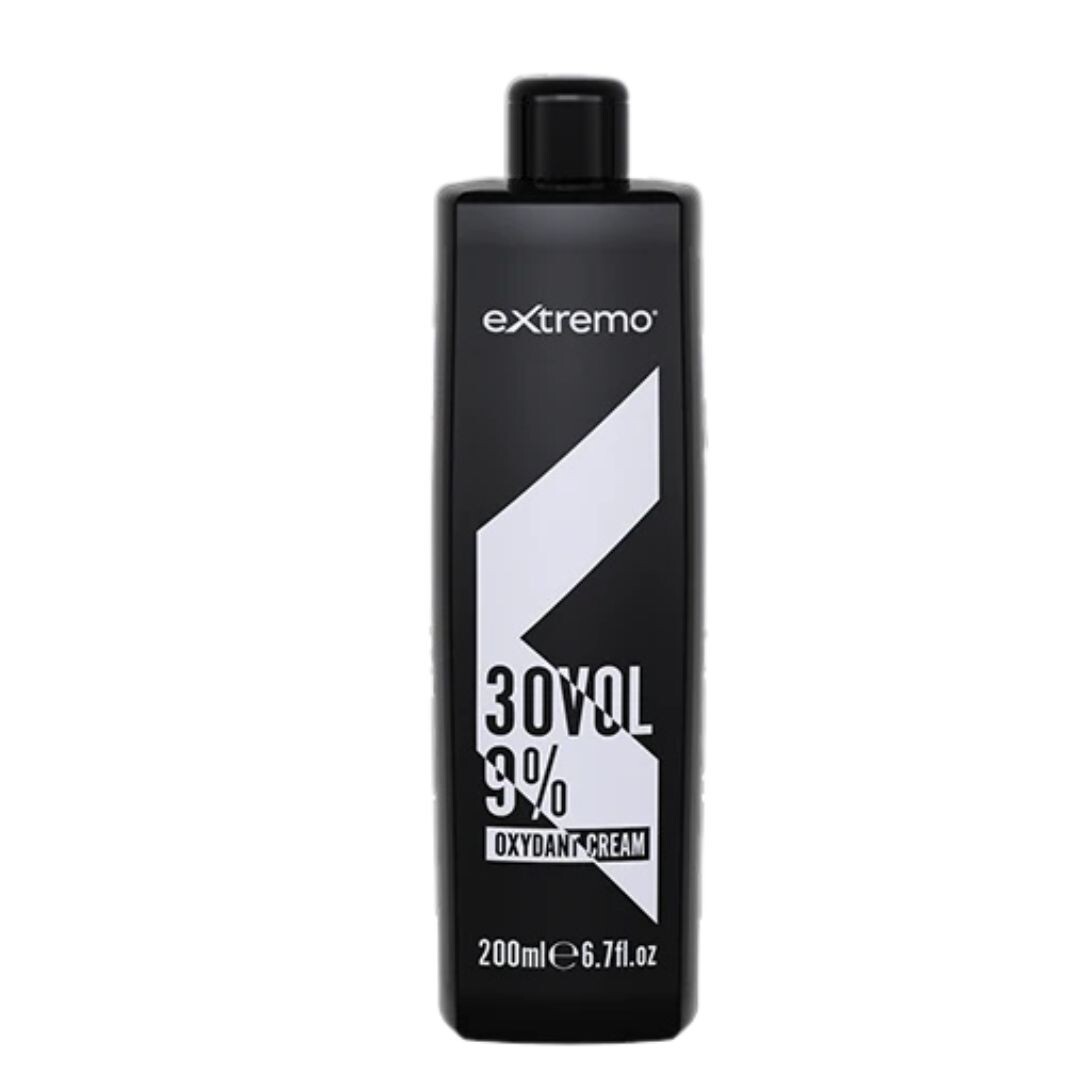 MINI: Extremo Oxydant Cream - krémový peroxid k barvám a tonerům, 200 ml 30 VOL - 9%