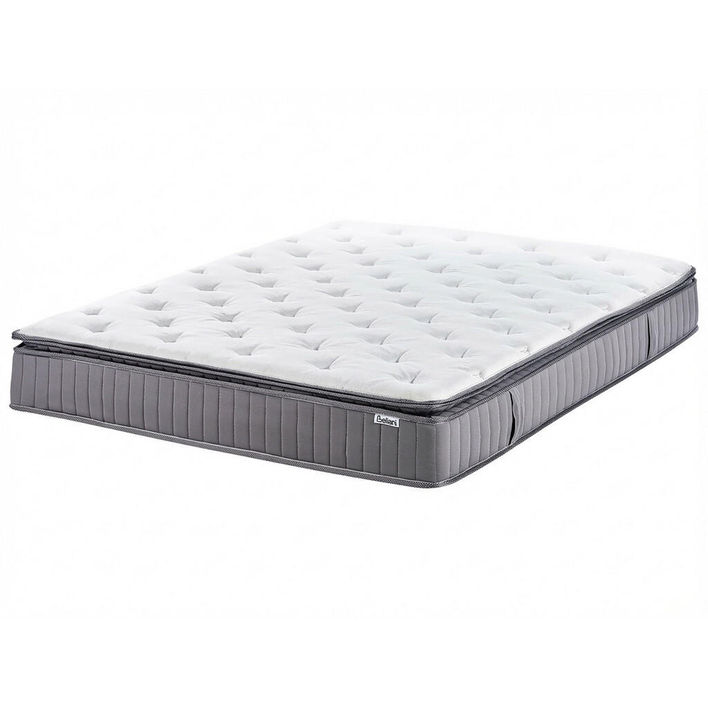 Beliani MATRACE s kapsovými pružinami, gelem a paměťovou pěnou H2/3 Střední 180/200 cm Pleasant