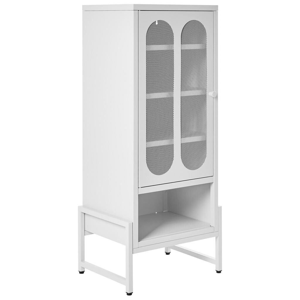 Beliani SIDEBOARD Kov Bílý Soletta