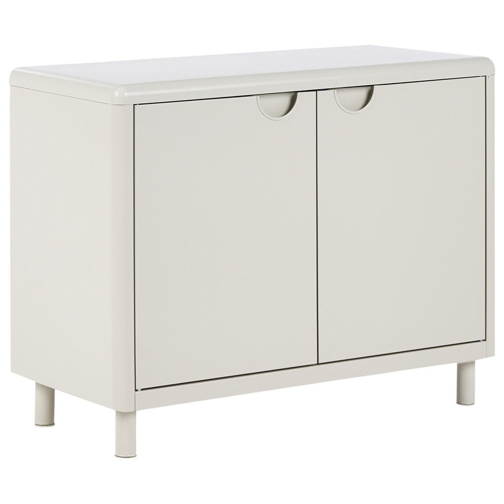 Beliani SIDEBOARD se 2 dveřmi Světle béžový Korvo