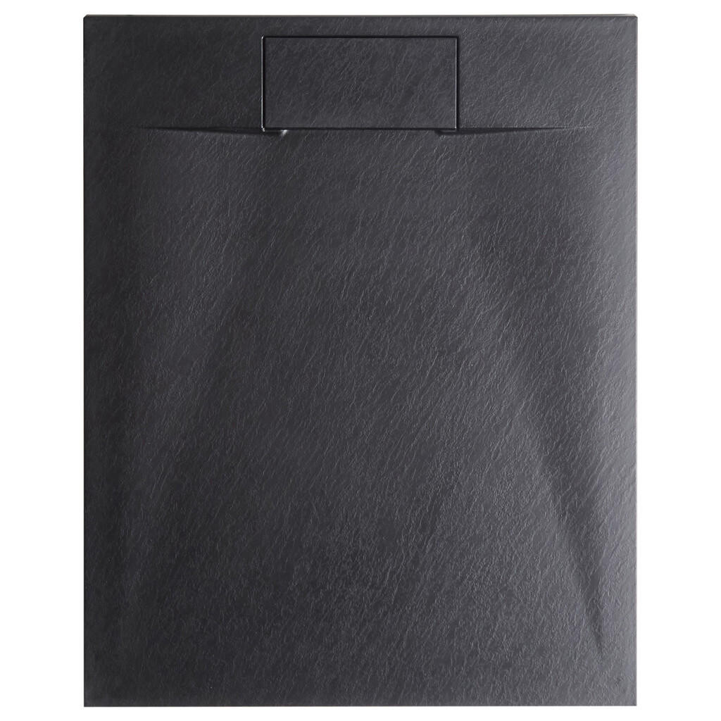 Beliani SPRCHOVÁ VANIČKA 80/120/3 cm Černá Azzurro