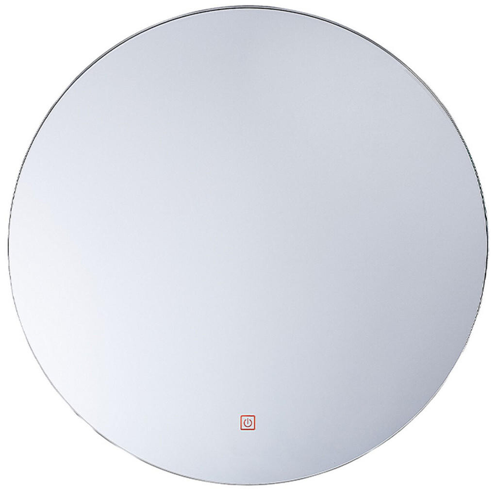 Beliani KOUPELNOVÉ ZRCADLO s LED osvětlením kulaté 60 cm Callac