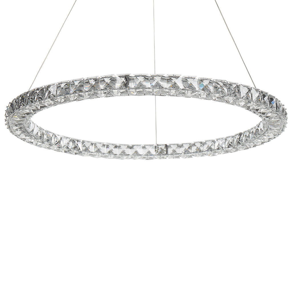 Beliani ZÁVĚSNÁ LAMPA Magat 60x60x142 cm