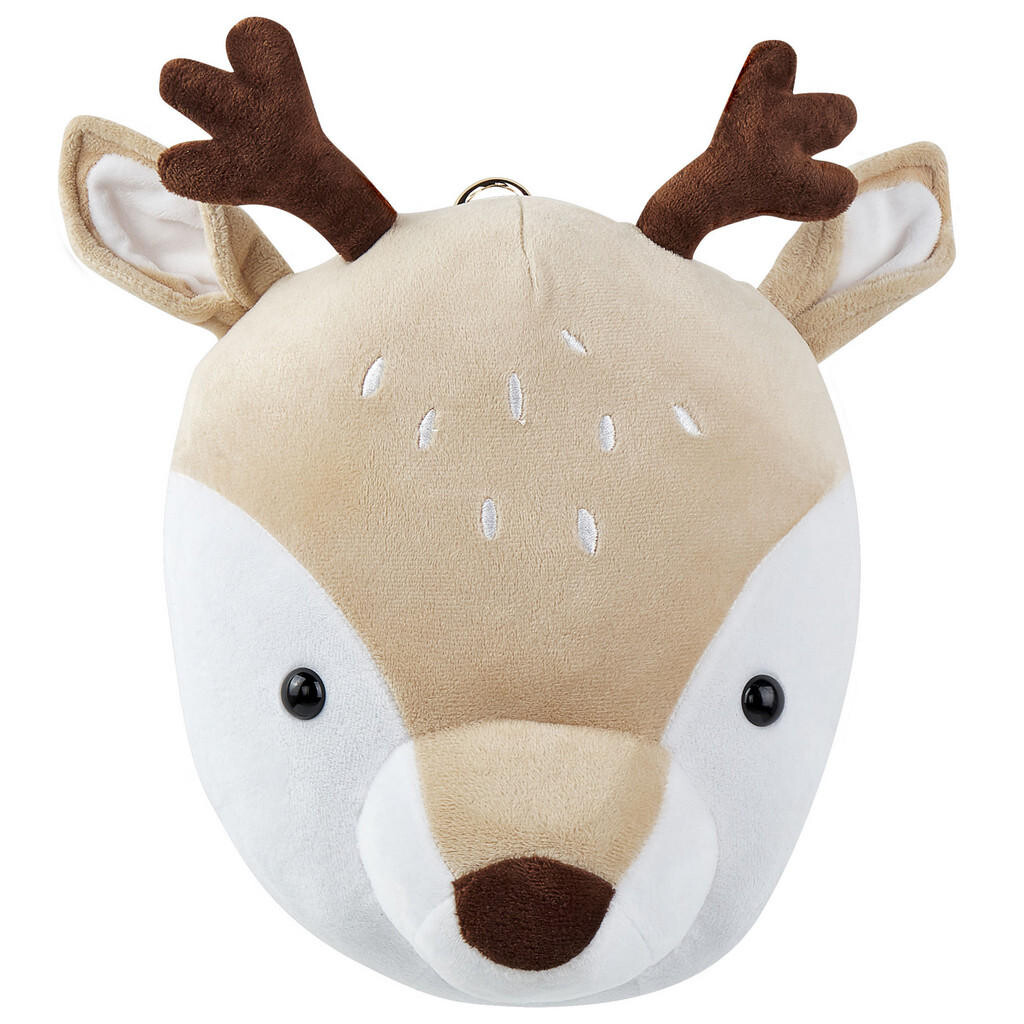 Beliani NÁSTĚNNÁ DEKORACE Bavlna béžová Bambi