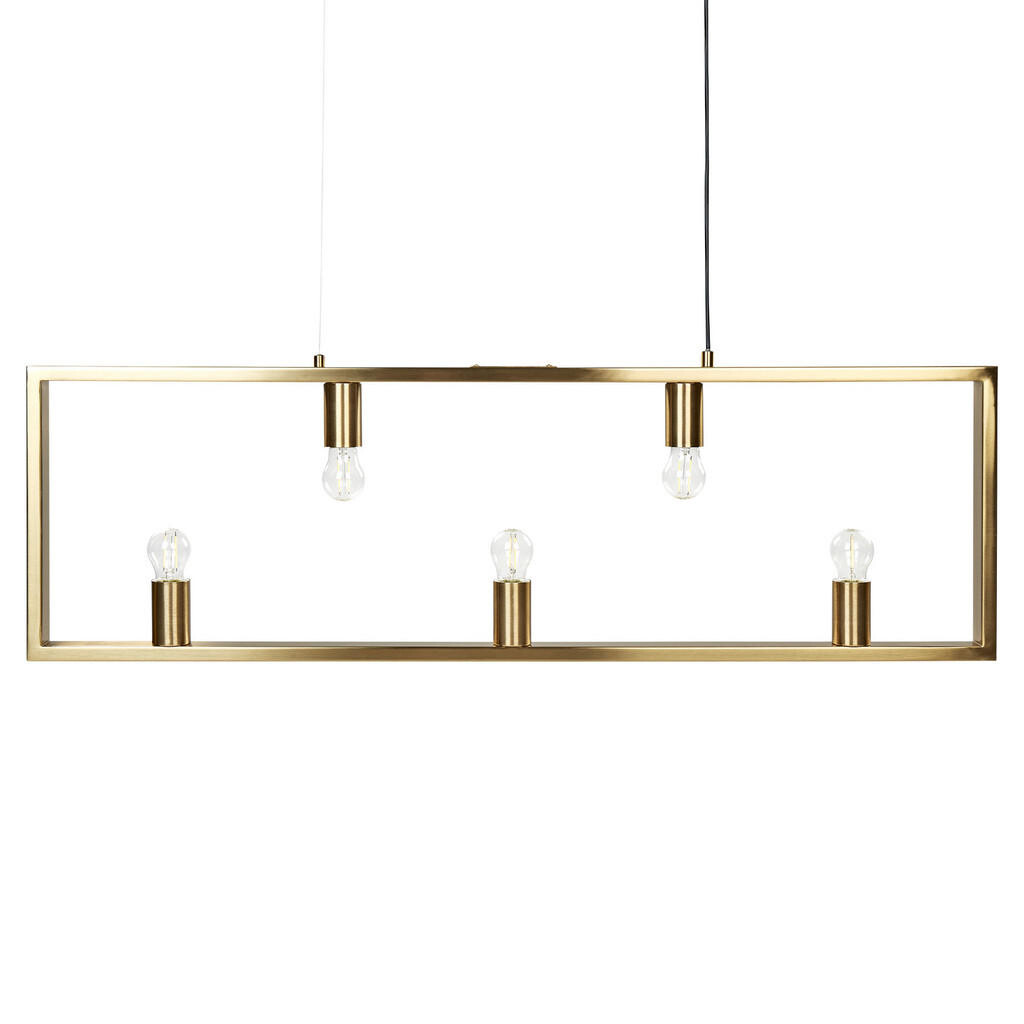 Beliani ZÁVĚSNÉ SVÍTIDLO Bayas 4/100/127 cm