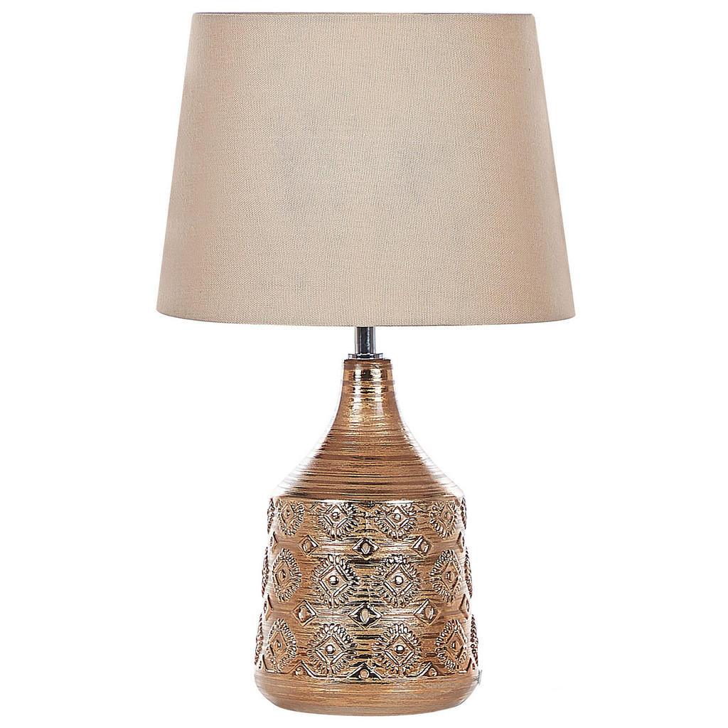 Beliani STOLNÍ LAMPA Wari 29/29/47 cm