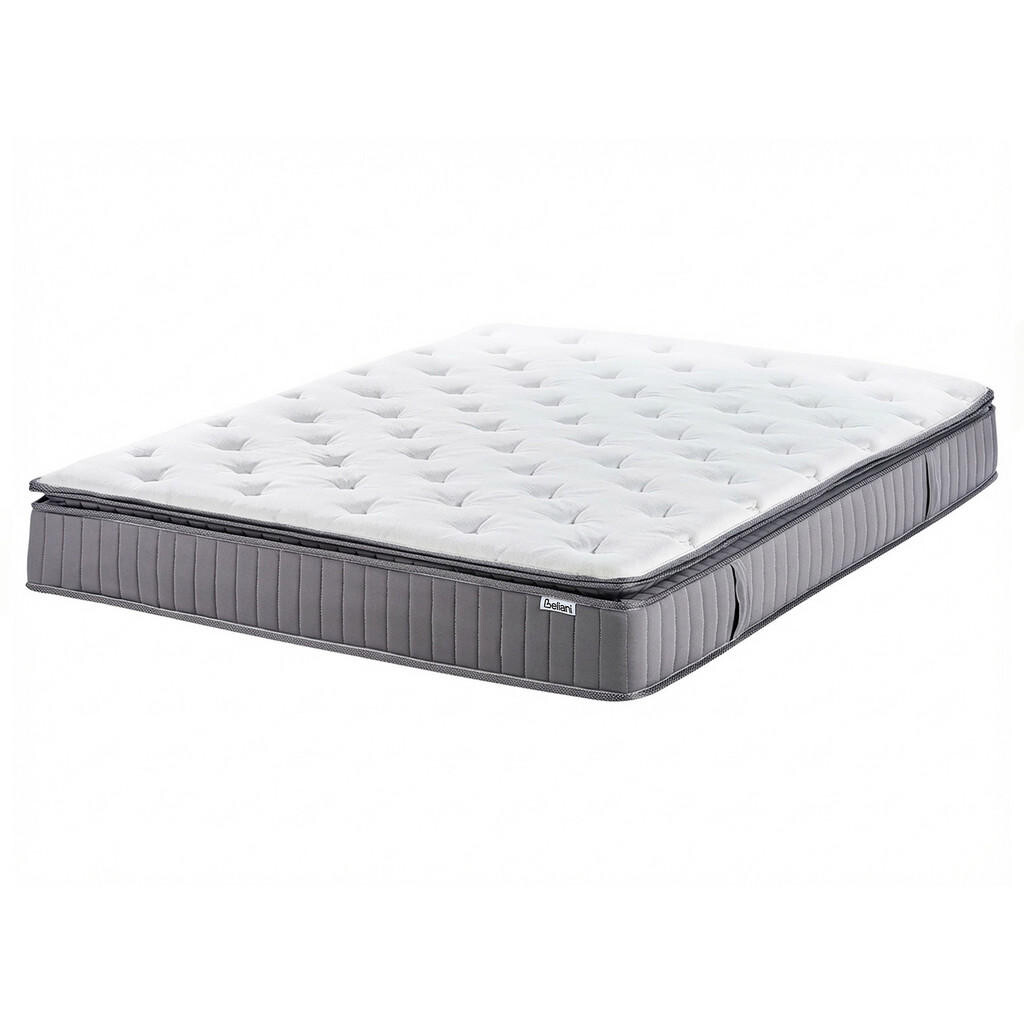 Beliani MATRACE s kapsovými pružinami, gelem a paměťovou pěnou H2/3 Střední 160/200 cm Pleasant