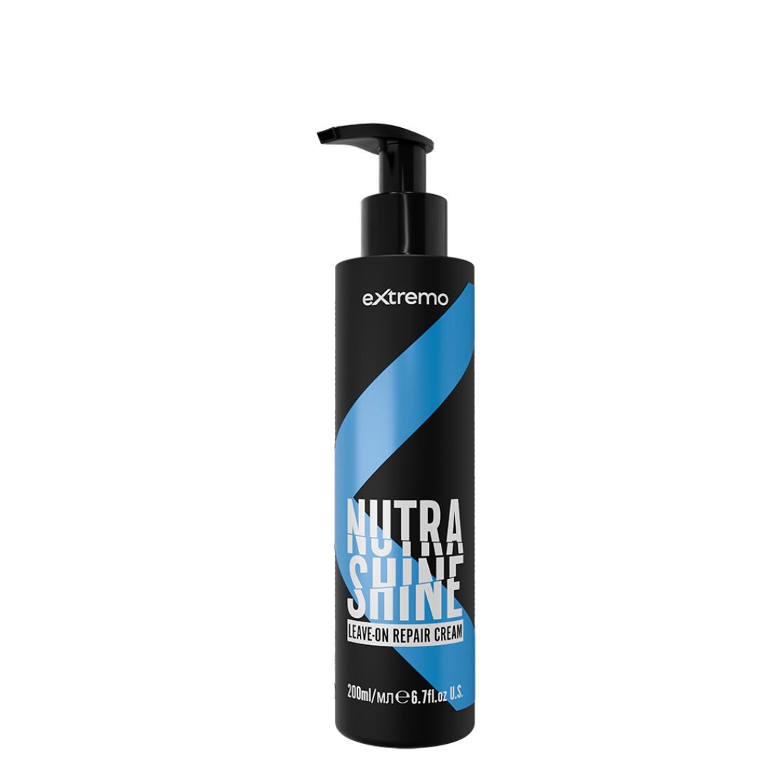 Extremo Nutra Shine Leave-in Repair Cream – bezoplachový regenerační krém pro hydrataci a tepelnou ochranu vlasů, 200 ml