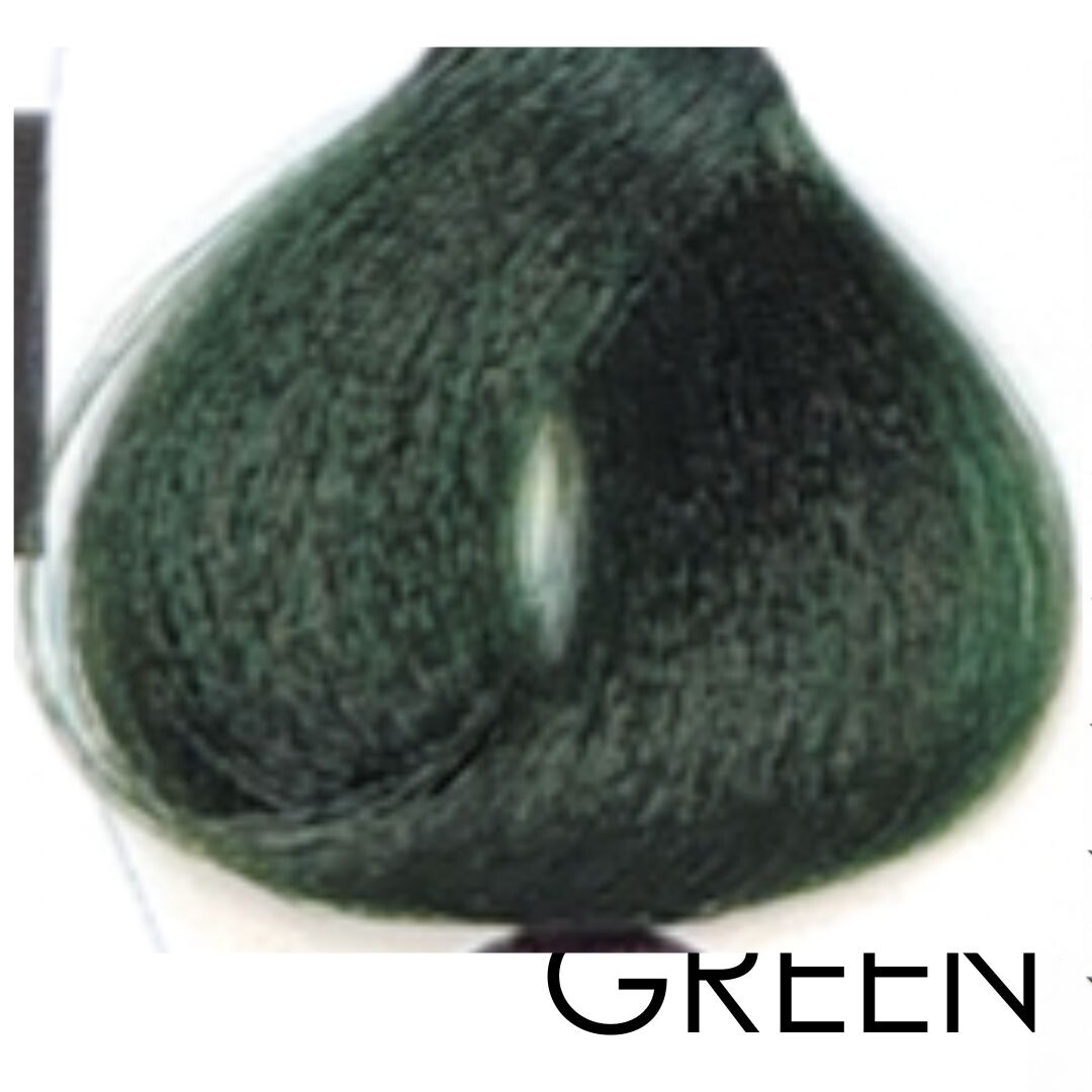 Extremo Color ADDITIVE - přídavný pigment / aditivum / korektor do barev, 100 ml Green - zelený