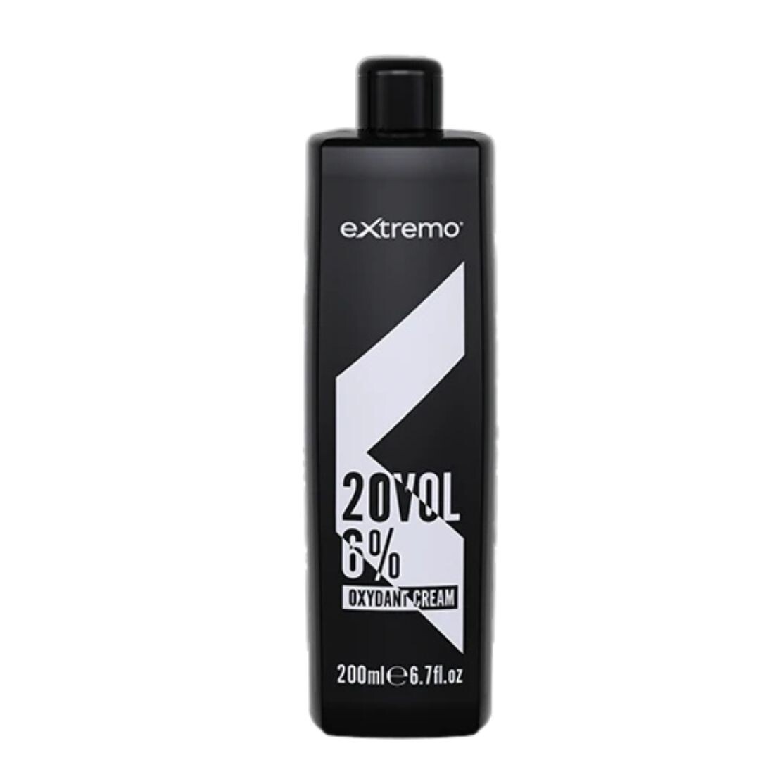 MINI: Extremo Oxydant Cream - krémový peroxid k barvám a tonerům, 200 ml 20 VOL - 6%