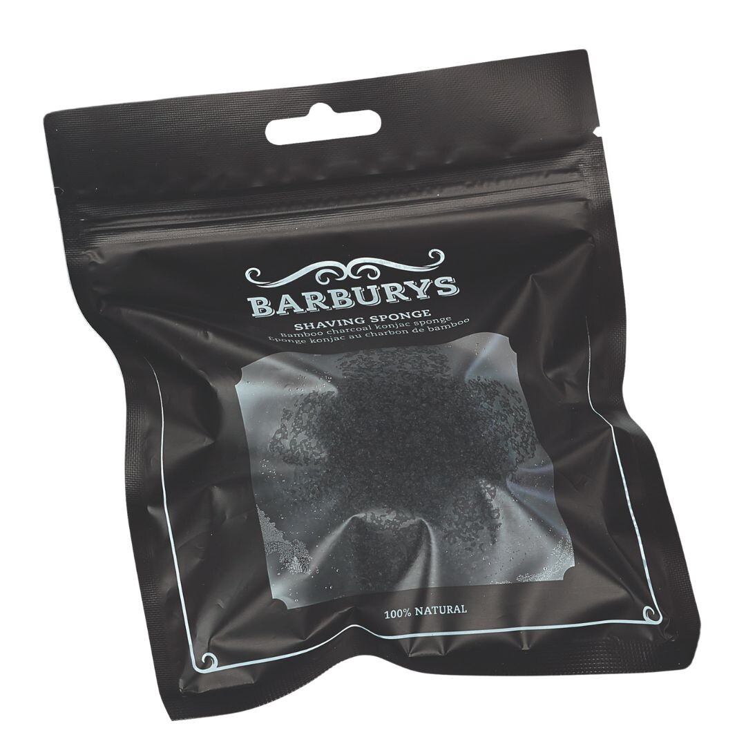 Barburys Bamboo Konjac Sponge (P003071) - houbička určená pro přípravu pokožky před holením i pro její důkladné čištění