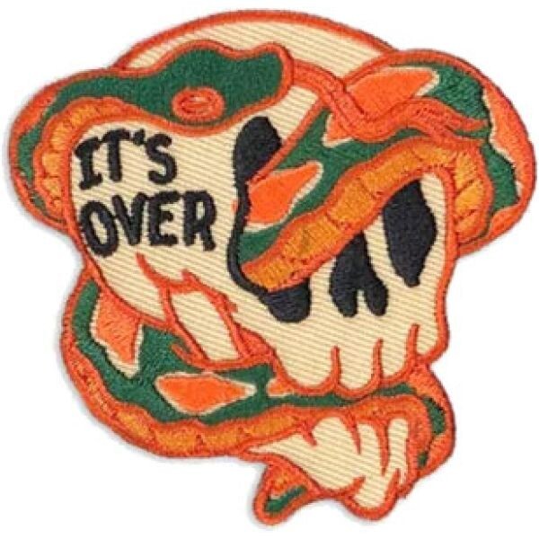 Nášivka The Dudes Over Patch - Oranžová - Univerzální