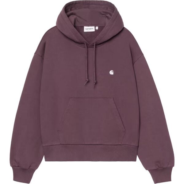 Mikina Carhartt Wip Hooded Casey Wms - Fialová - L