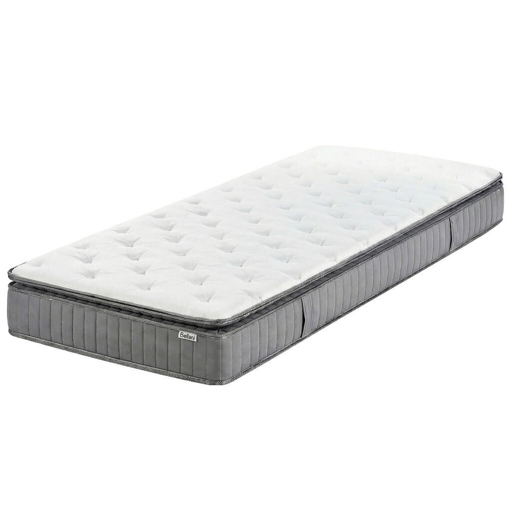 Beliani MATRACE s kapsovými pružinami, gelem a paměťovou pěnou H2/3 Střední 90/200 cm Pleasant
