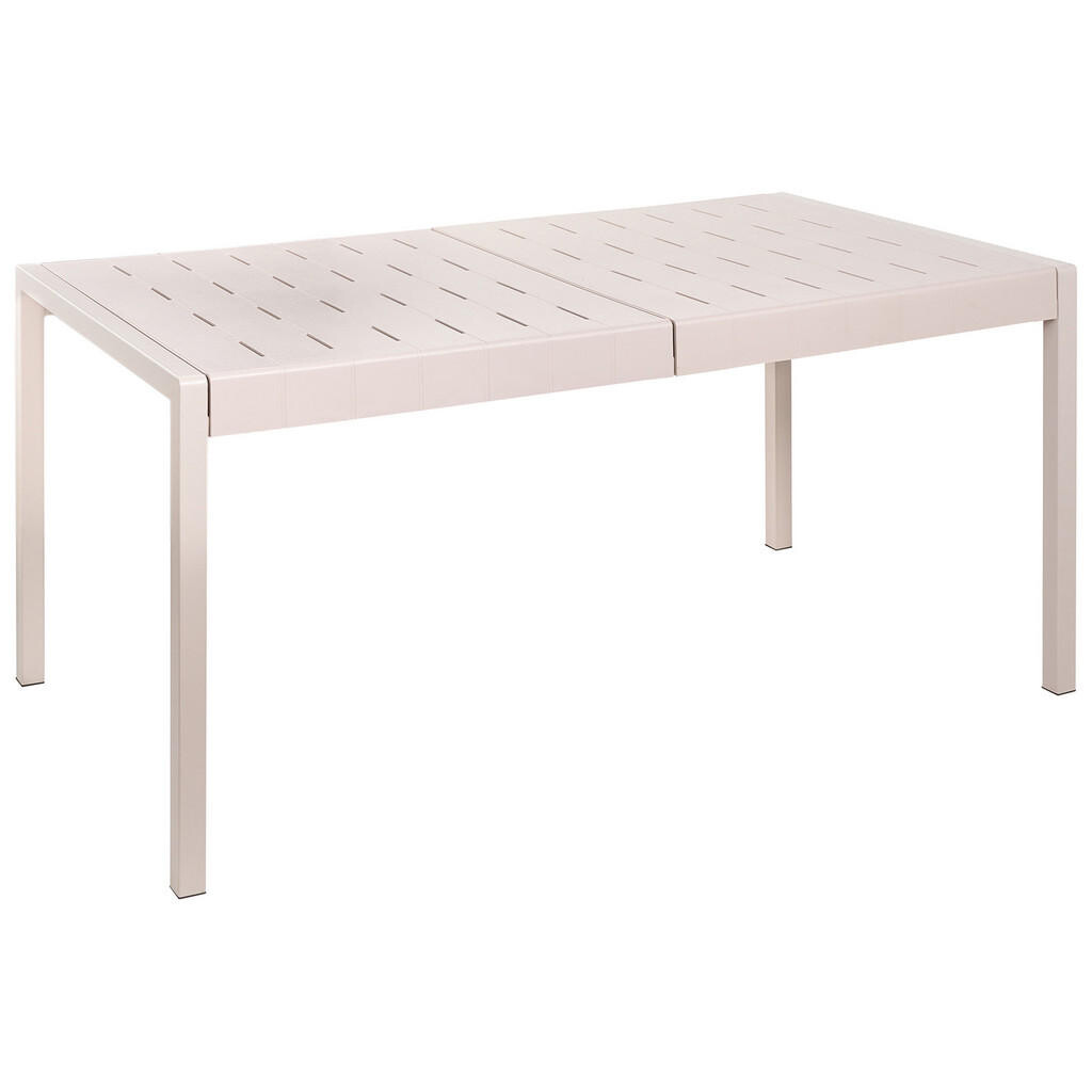 Beliani ZAHRADNÍ STŮL 154/84 cm Béžový Bartica