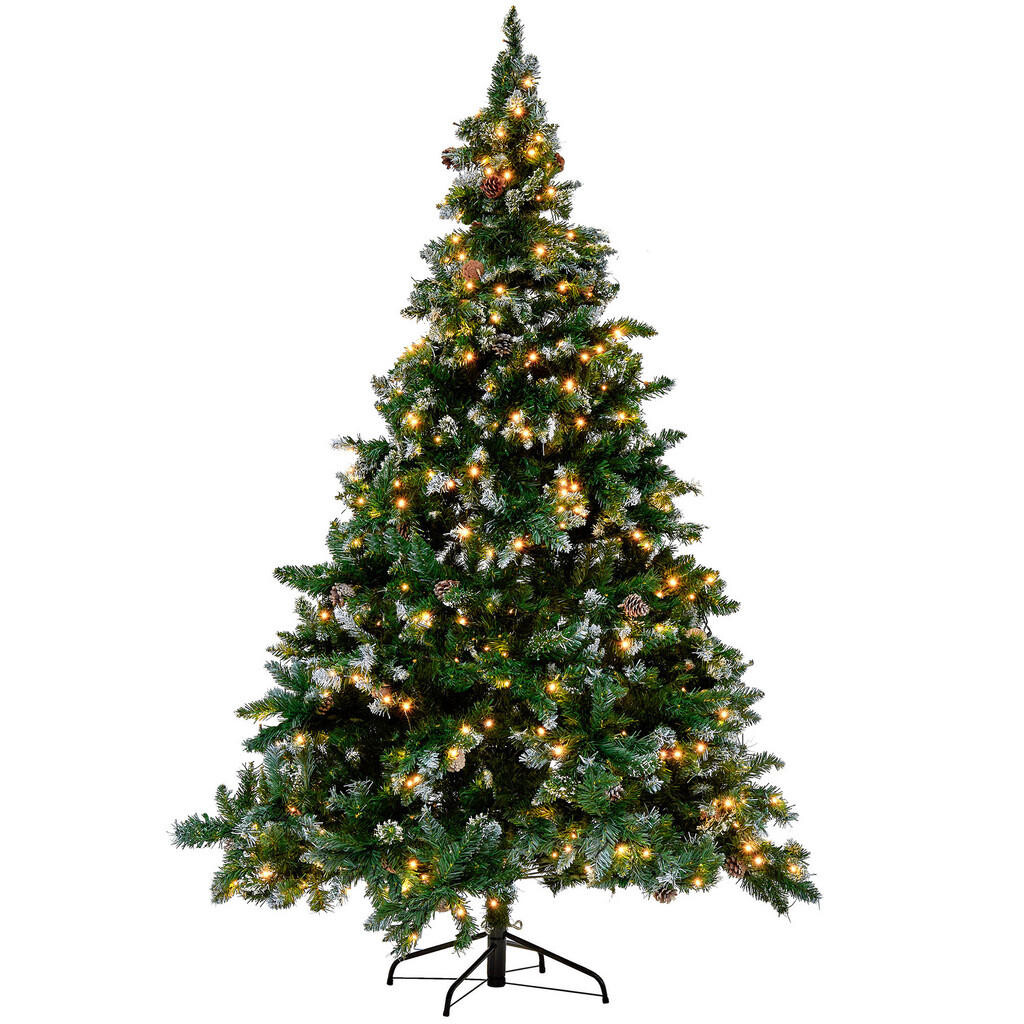 Beliani VÁNOČNÍ STROMEK 210 cm Zelený Palomar