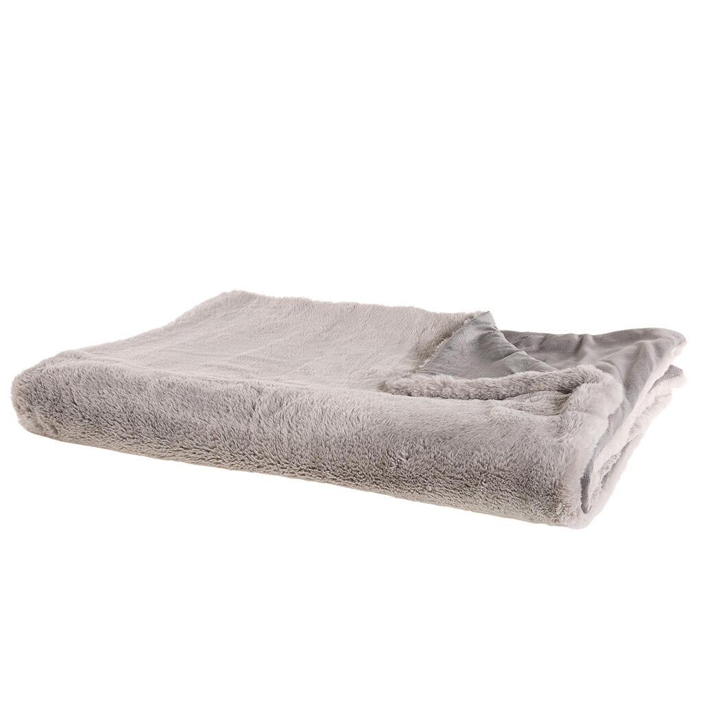 Beliani DEKA Světle šedá Chaab 150/200 cm