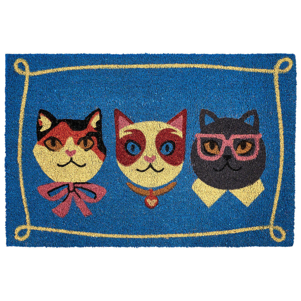 Beliani ROHOŽKA Barevná 60/90 cm Katze Kokosová vlákna Mojicap