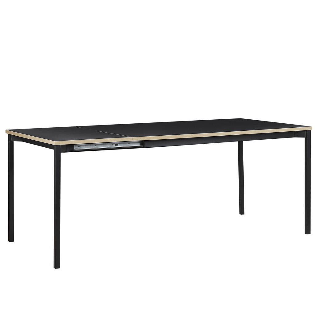 Beliani JÍDELNÍ STŮL 190/90/76 cm Černý Obdélníkový Avis