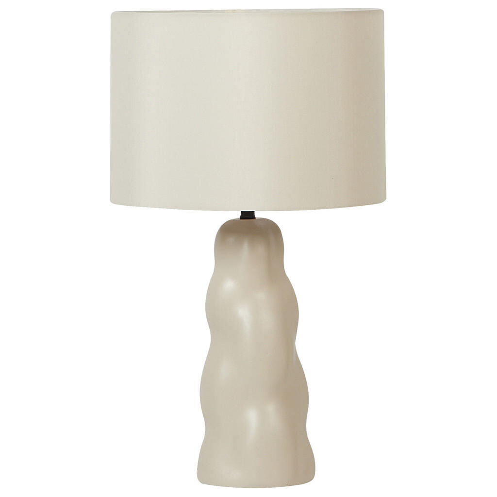 Beliani STOLNÍ LAMPA Béžová Vilar